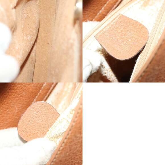 GUCCI Bamboo Hand Bag Leather Brown Gold - Picture 12 of 12